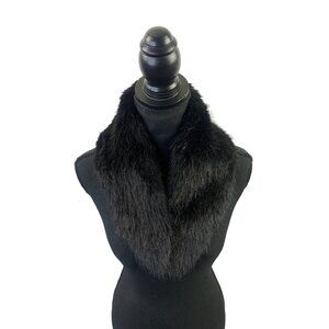 Dillard Women's Black Mink Scarf